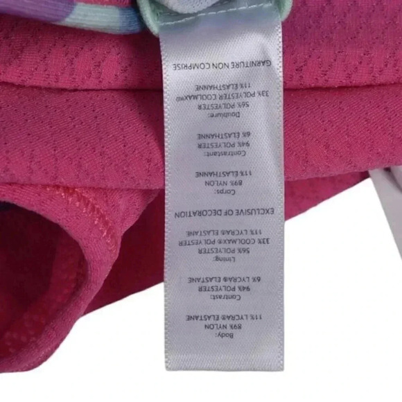 NWT Lululemon Ivivva Double Dutch Tank Top Pink Blue Athletic  Size 14 - Picture 9 of 10